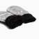 Women's mittens Minaku, rr 23 cm, col. Serebro/black