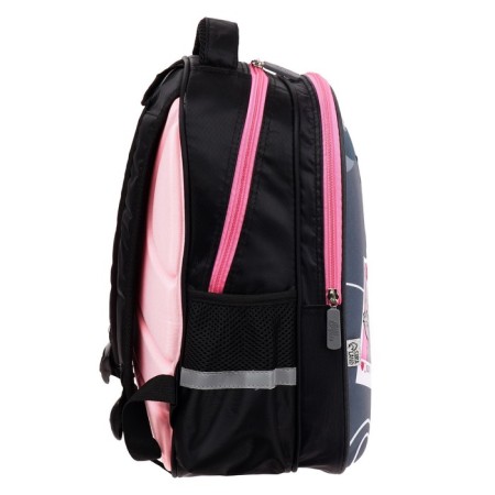 Frame backpack Calligrata, 39x30x14 cm, "kittens", for a girl-18