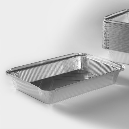 Foil form for baking and baking of the deed, 2.1 l, 31.5 × 21.5 × 6 cm-2