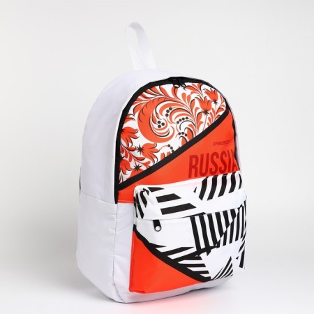 Putin Team backpack, 29 x 13 x 44 cm, lightning department, n/pocket, white-4