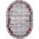 Oval Arda Mardan carpet, size 200x290 cm, color Coken D.Grey/Blue