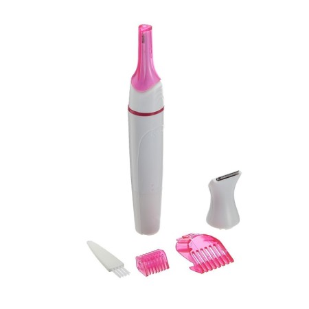 Trimmer Luazon LP-08, for the body/face, 2 nozzles, 1xa (not included), white-pink-1