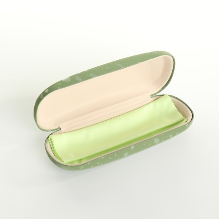 Case for glasses on the cracker, green color-4