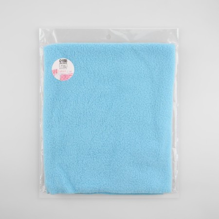 Flice flap, one -sided, 50 × 50 cm, 190 g/m, blue color No. 6c-6