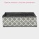 Organizer for storage of underwear "Grange", 24 cells, 33 × 32 × 10 cm, color gray color