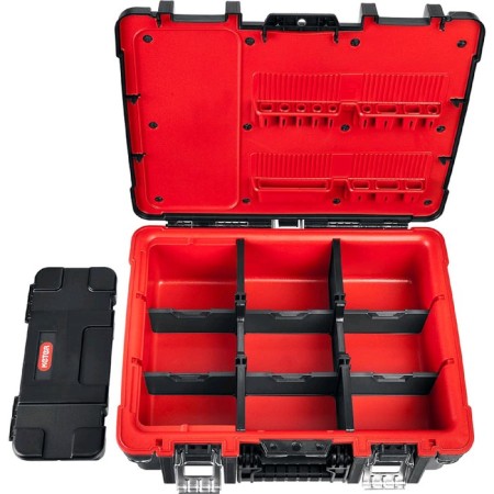 Tools box Keter Technican 38395-19, 19 ", organizer, metal locks-2