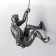 Souvenir Polystone "The Writing of the Vede" Right, Blaged silver 18x8 cm