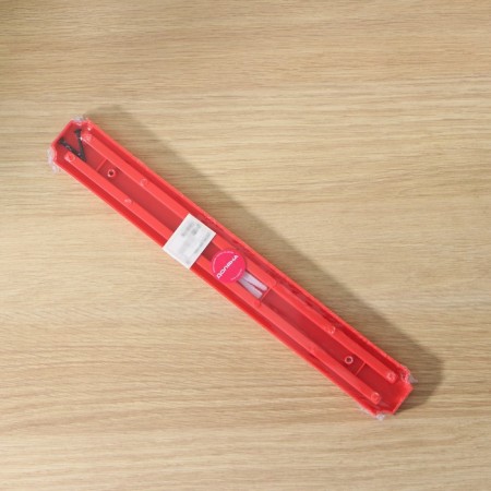 Holder for knives magnetic shade "Color line", 38 cm, red color-5