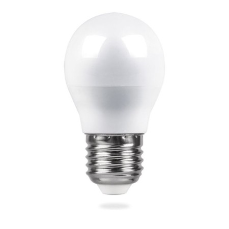 LED LED Feron LB-38, G45, E27, 5 W, 230 V, 2700 K, 410 lm, 200 °, 82 x 45 mm-1