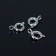 Castle Castle SM-554, (set 10 pcs.), D = 6 mm, color silver