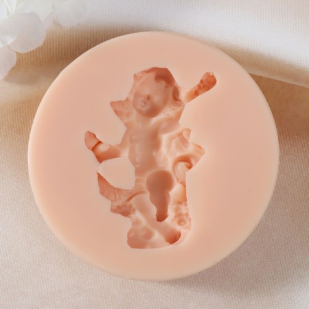 Mold Silicon "Health Angel" 7x6x1.5 cm-1