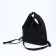Bag Women's bag with zipper, black color