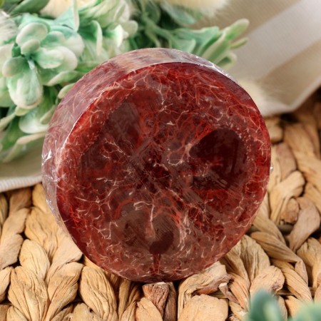 Massage soap with Luffa "Black Currant" 100 g "Dobroparov"-2