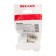 Callest adapter E27-E14 White Rexant