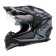Sneakpish helmet with o’neal sierra r V24, ABS, matte, gray/black, s
