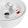 Air humidifier Luazon LHU-02, "New Year", ultrasound, 2.4 l, 25 watts, white-violet