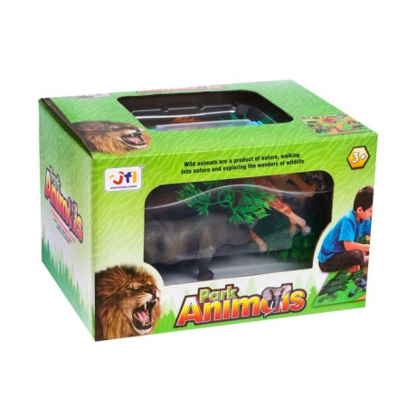 Animal set "Zoo", with a carpet-7