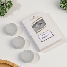 Set of candles of tea flavored 