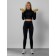 Sports suit female, size 42, black color