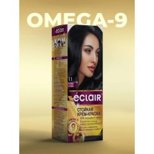 Eclair Omega-9 hair cream-hair, shade 1.1 Blue-black