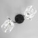 ARISA chandelier 2he27 40W Black 45x26x27 cm Bayerlux