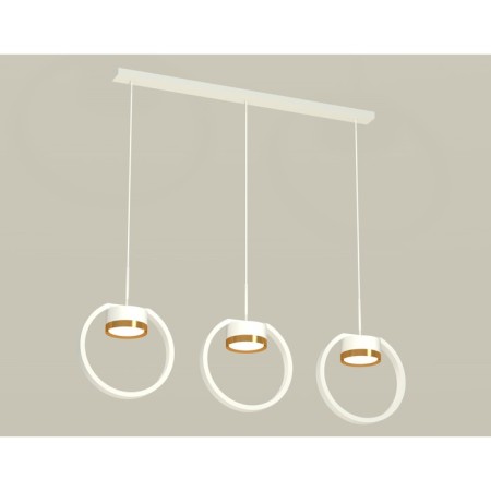 Ambrella Light, Traditional Diy, XB9106103, 3XGX53, white sand color, yellow polished gold.