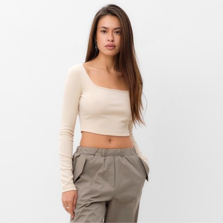 Women's mist, size 48-50, beige color