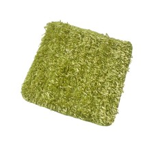Bob bathroom mat, green, 50x50 cm