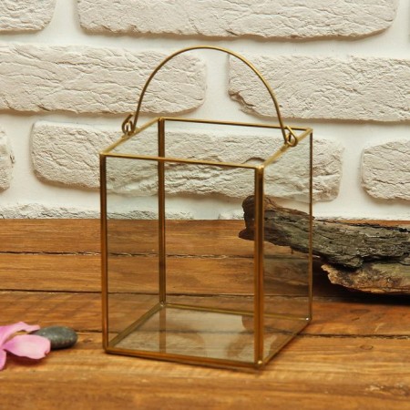 Florarium frame "Square, with a pen" 12x12x15 cm-3