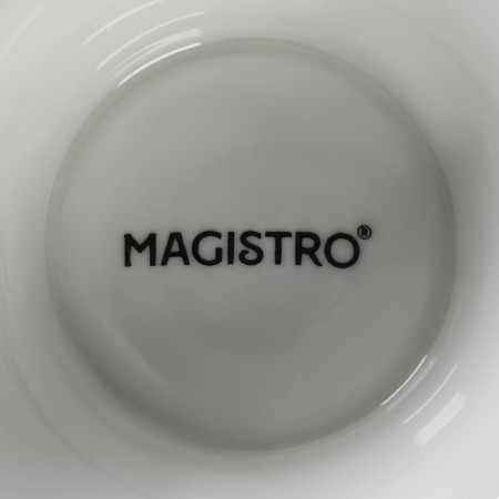 Cake for cakes and desserts Porcelain Magistro "Flower", D = 15 cm-4