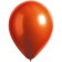 Latex ball 12 "Chrome satin, amber, set of 5 pcs.
