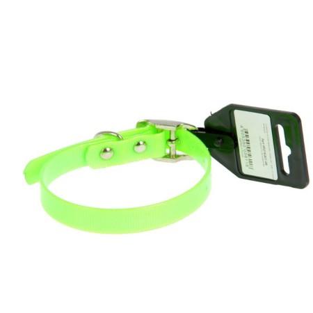 Biotan collar, 21-30 x 1.5 cm, green