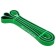 Espander multifunctional ONLYTOP ribbon, 208x2.2x0.45 cm, 5-22 kg, green/black color