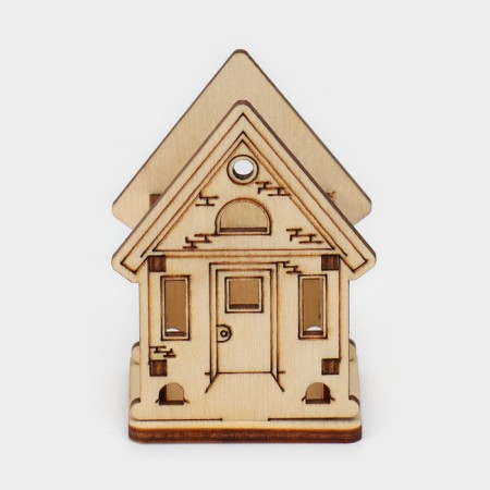 Tenthole stand of the Dilan "House", 5 × 5 × 7 cm-2
