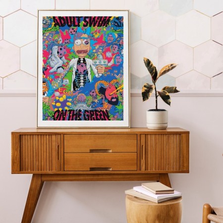 Picture on the numbers "Rick and Morty", 40 × 50 cm, 34 colors-2
