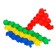 Constructor training "Smart Puzzles", 138 details, a set of cards
