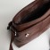 Male bag, brown color