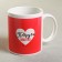Sublimation "Girlfriend" 320 ml, with application