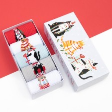 A set of New Year's women's socks 