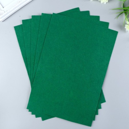 Soft felt 1 mm 20x30 cm green mix-1