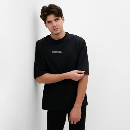 Men's T -shirt MIST CULTURA, size 46, black