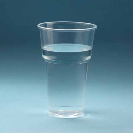 Disposable glass "transparent" 500 ml