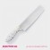 Knife - ax of the kitchen shade Sparkle, blade 20 cm, white color