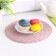 Napkin, d = 25 cm, polyester fiber, lilac