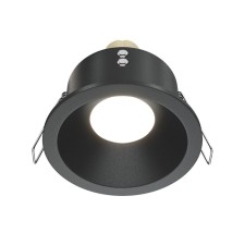 The built-in lamp Technical DL032-01B, 1x50W, 8.5x8.5x4.5 cm, GU10, Black Color Black