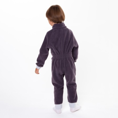 Overalls for the boy, dark gray color, height 80-86 cm-3