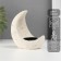 Gypsum candlestick, metal for 1 candle "month" d = 3.8 cm 7.5x10x11.5 cm