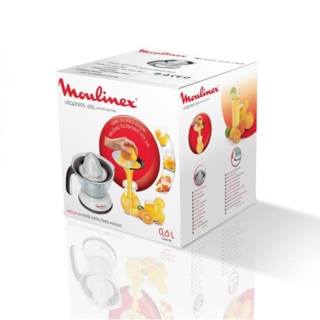 Moulinex PC300B10 juicer, for citrus fruits, 25 watts, 0.6 ml, white-5