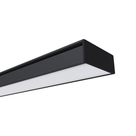 Aluminum profile Apeyron, 15.2x6 ​​mm, invoice, 1 m, black case, white Russ., Access.-3