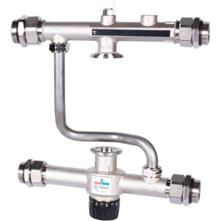 The Stout SDG-0120-007000, thermostatic valve 30-60 ° C, without a pump,-2